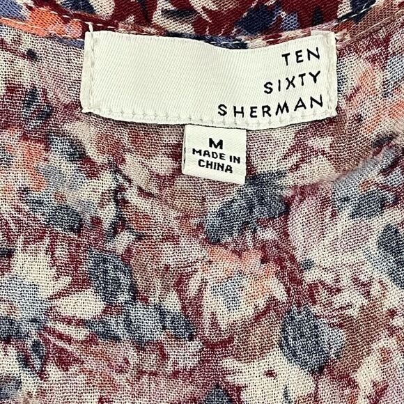 Ten Sixty Sherman Ditzy Floral Mini Dress - M - Picture 5 of 12